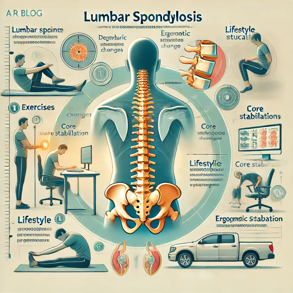 लम्बर स्पॉन्डीलोसिस (कमर दर्द)