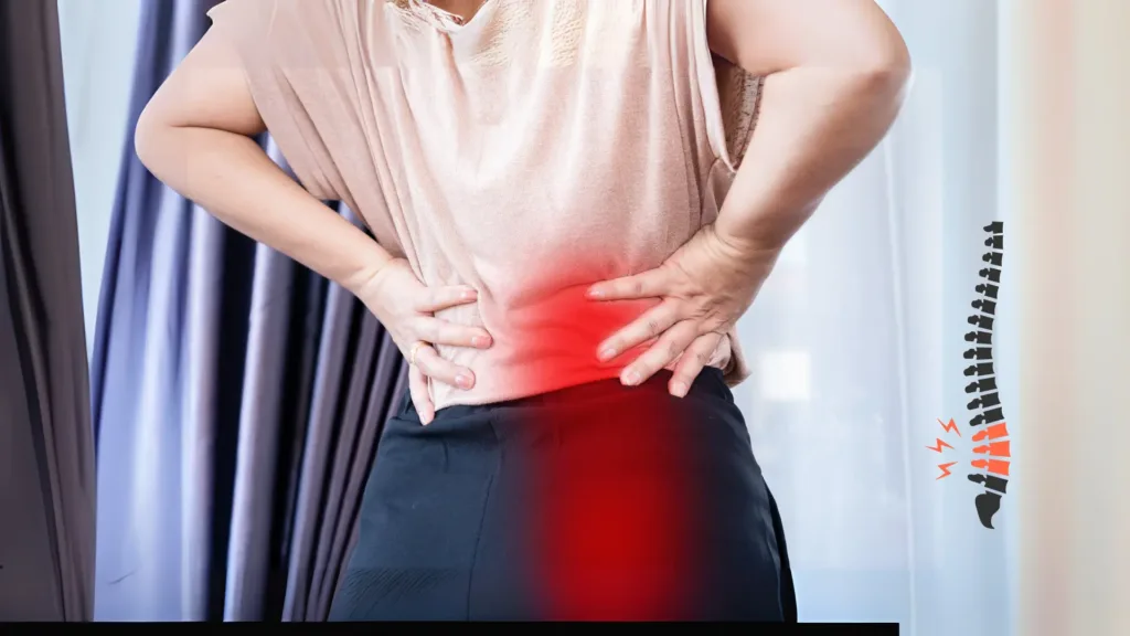 hip pain caused by back problems.