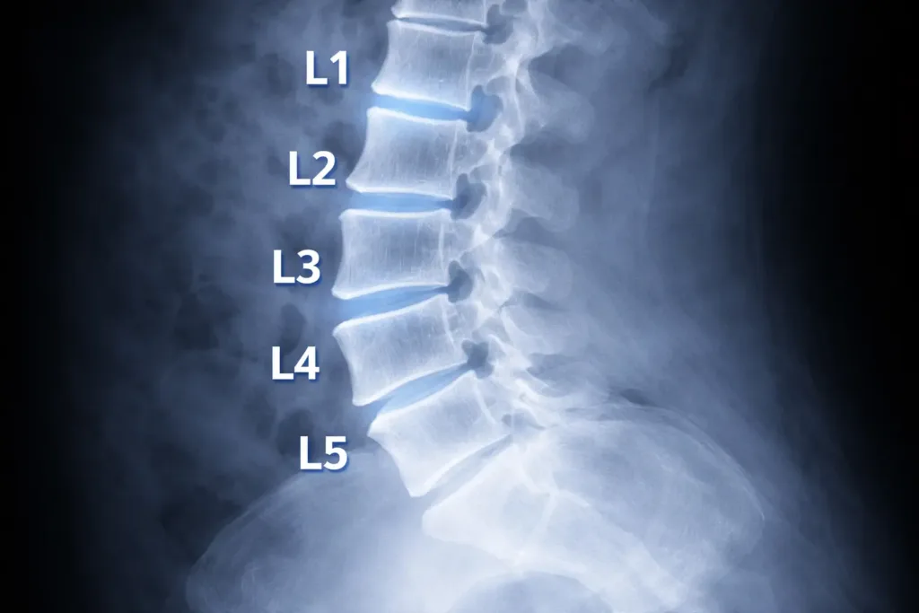 low back pain x-ray