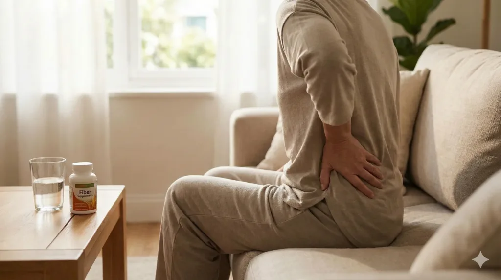 constipation related back pain