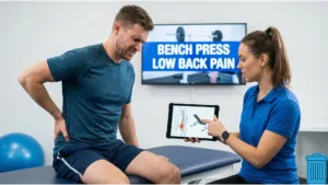 lower back pain while doing bench press