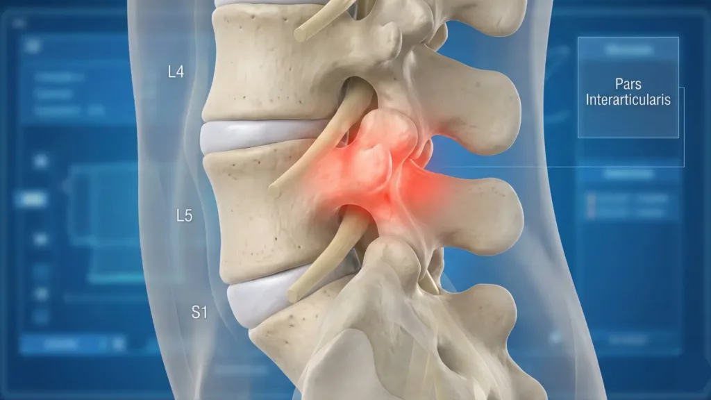 l5 pars interarticularis- bench press lower back pain