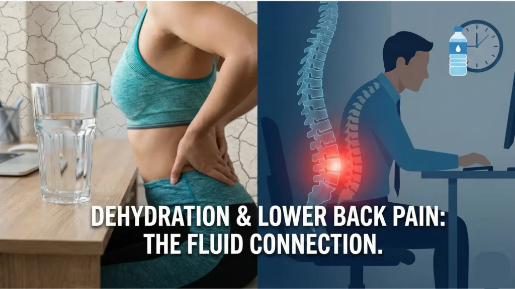 can dehydration cause lower back pain