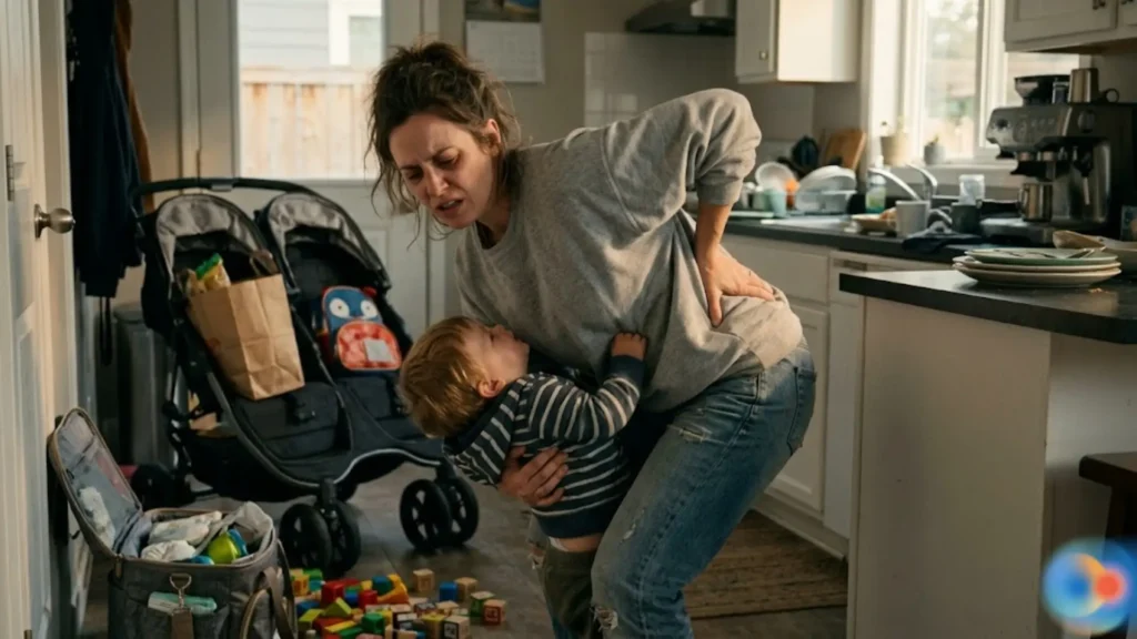 lower back pain 1 year after c section