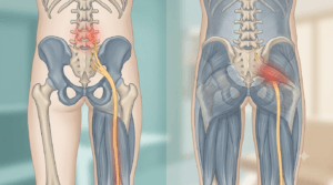 piriformis syndrome vs true sciatica